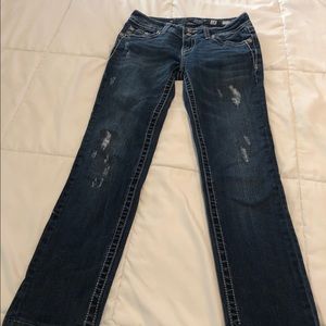 “Miss Me” Jeans Stretch Skinny- Like New!